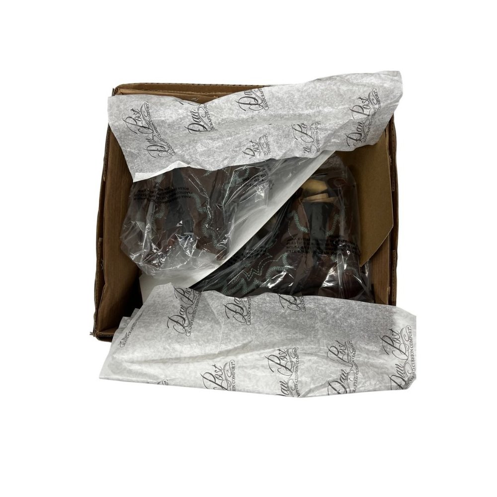 Dan Post Vallejo Boots Size: 7 Brand New in Box Western Booties Turquoise Brown - Picture 7 of 14